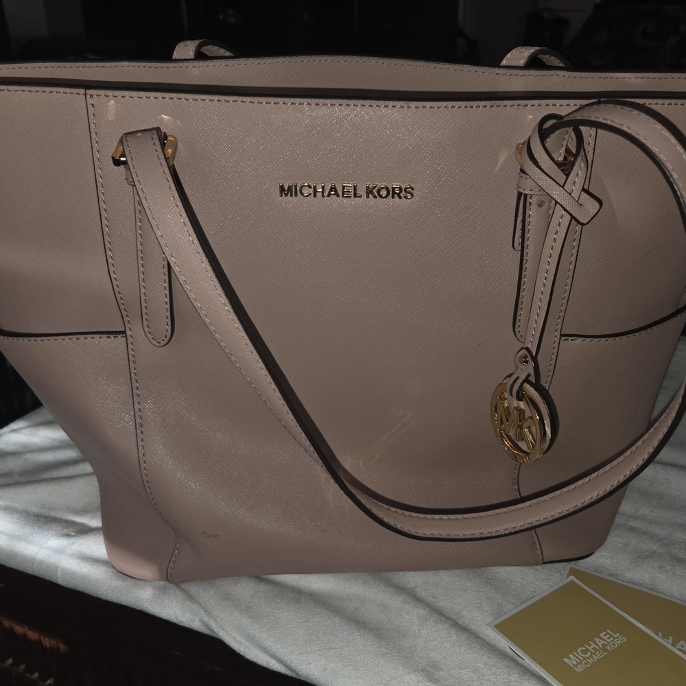 Michael Kors Blush Pink Tote Bag